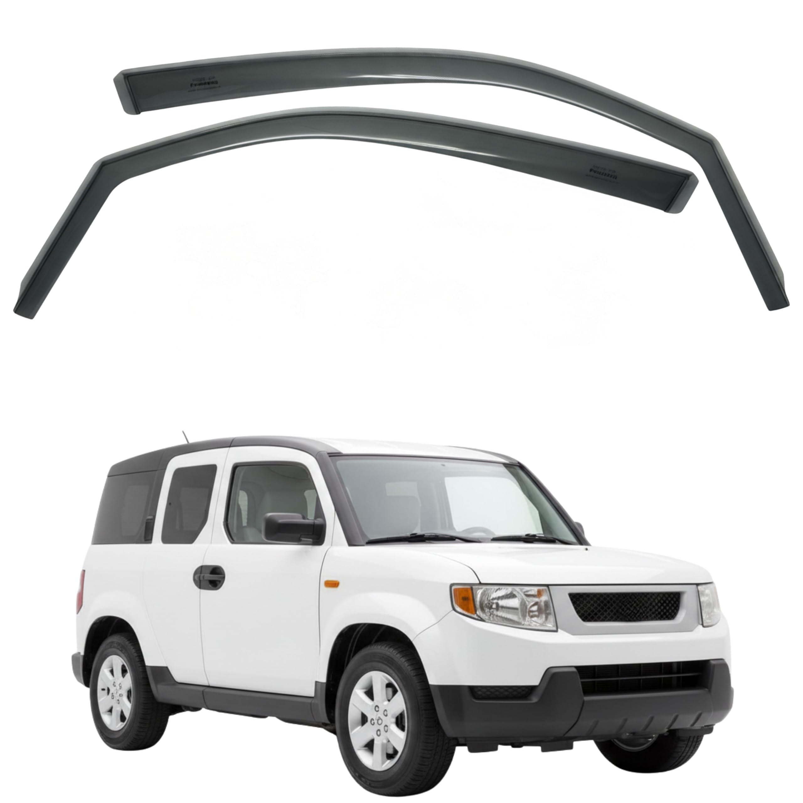 比德堡崁入式晴雨窗【短截款】HONDA本田 Element 2003-2011