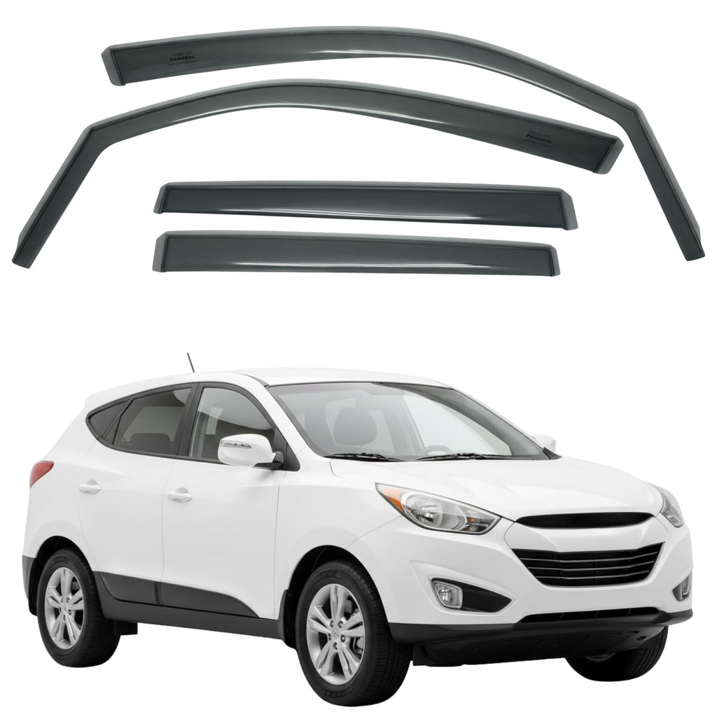 比德堡崁入式晴雨窗【國際標準款】HYUNDAI現代 Tucson ix35 2010.6-2015