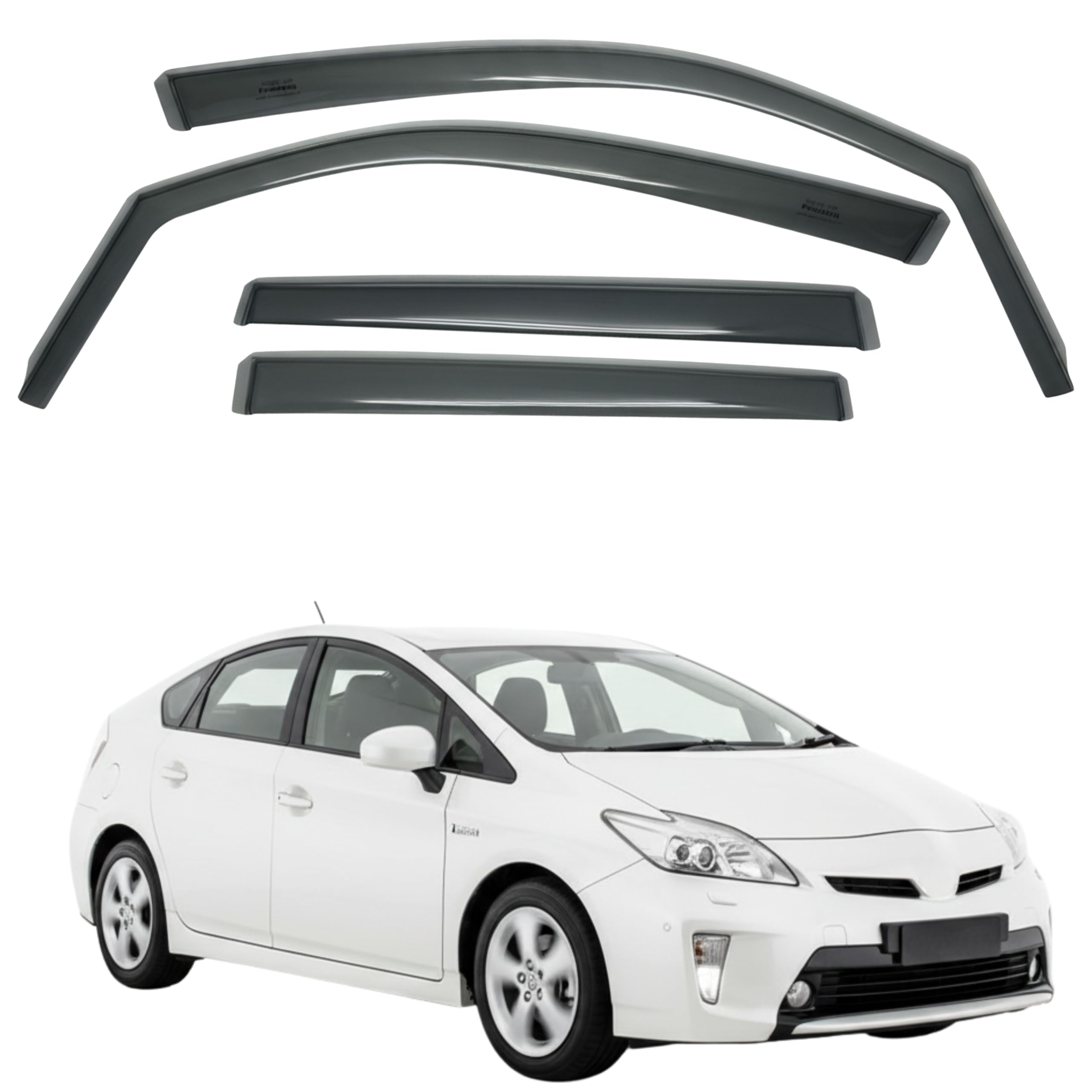 比德堡崁入式晴雨窗【國際標準款】TOYOTA豐田 PRIUS C 1.5 2012-2018-