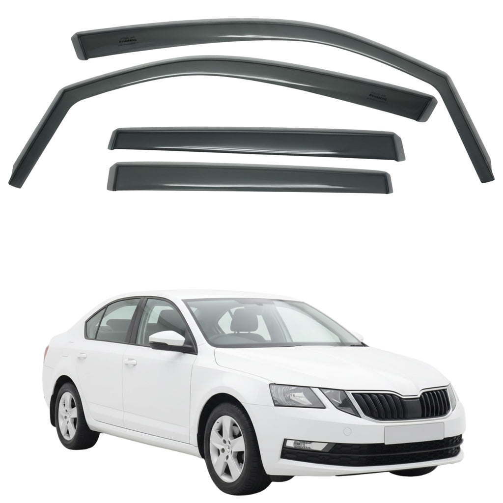 比德堡崁入式晴雨窗【國際標準款】SKODA斯哥達 Octavia 4D 三代 2015-2021