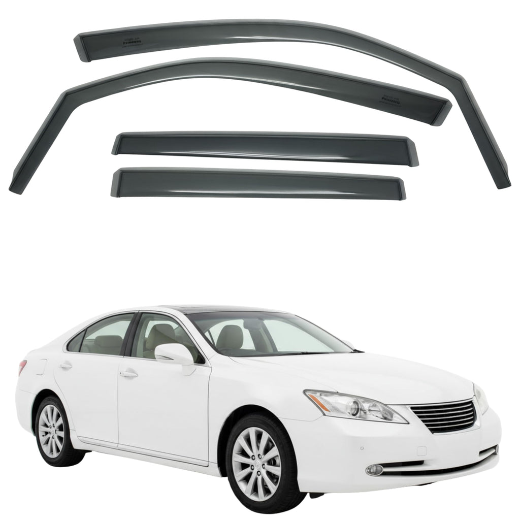Fresh Air Peterburg In-Channel raamwindgeleiders [Korte versie] LEXUS ES350 Gen 5 2006-2012