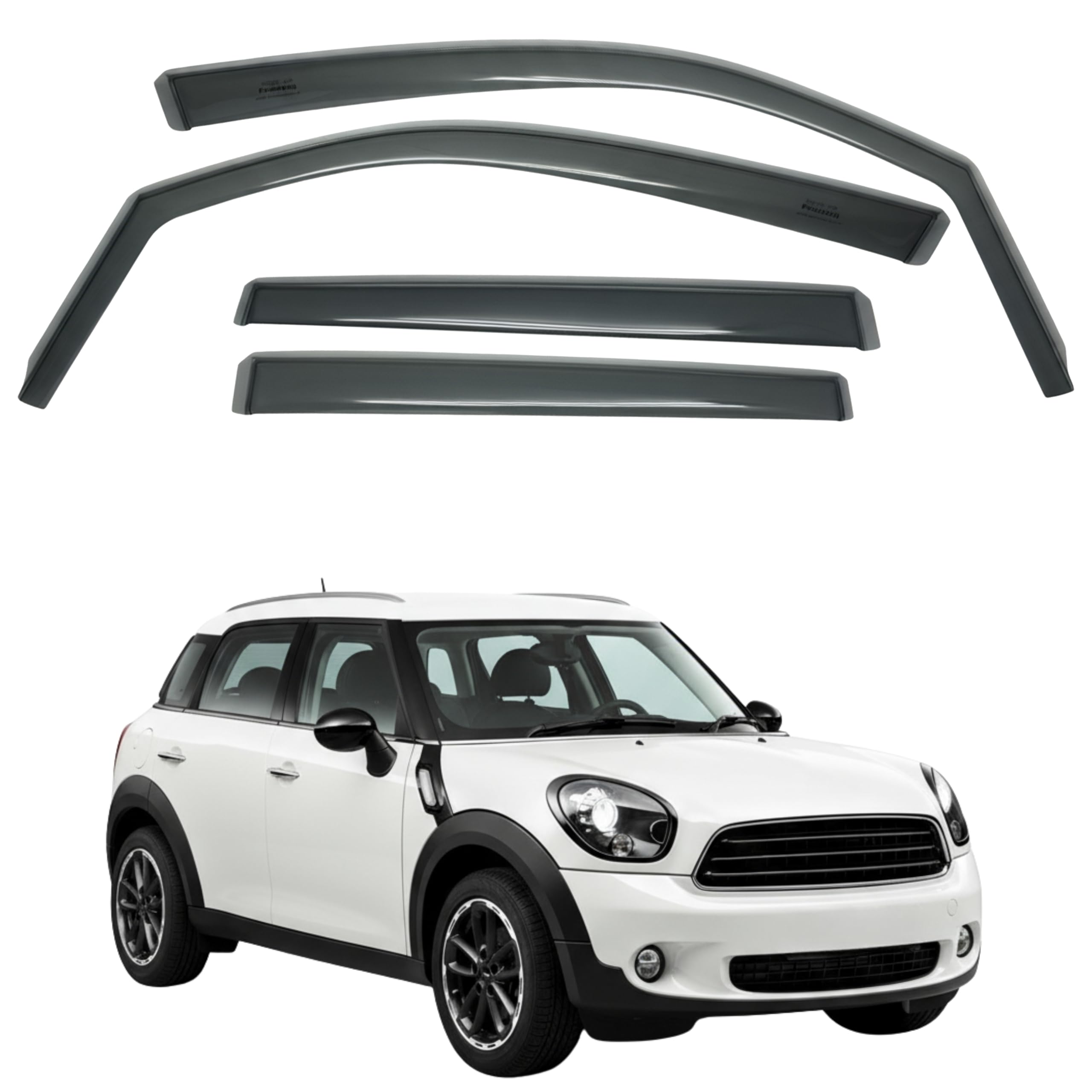 比德堡崁入式晴雨窗【國際標準款】MINI COOPER Mini Countryman 一代 R60 2010-2016