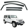 Fresh Air Peterburg Déflecteurs de vitres à insertion [Version courte] JEEP WRANGLER JK 4-door 2008-2018