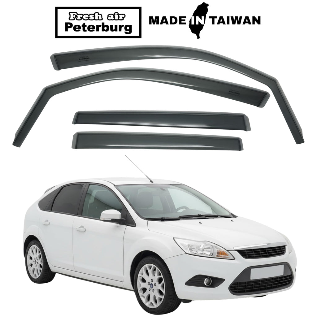 比德堡崁入式晴雨窗【國際標準款】FORD福特 FOCUS MK2 (4D,5D) 2004-2012