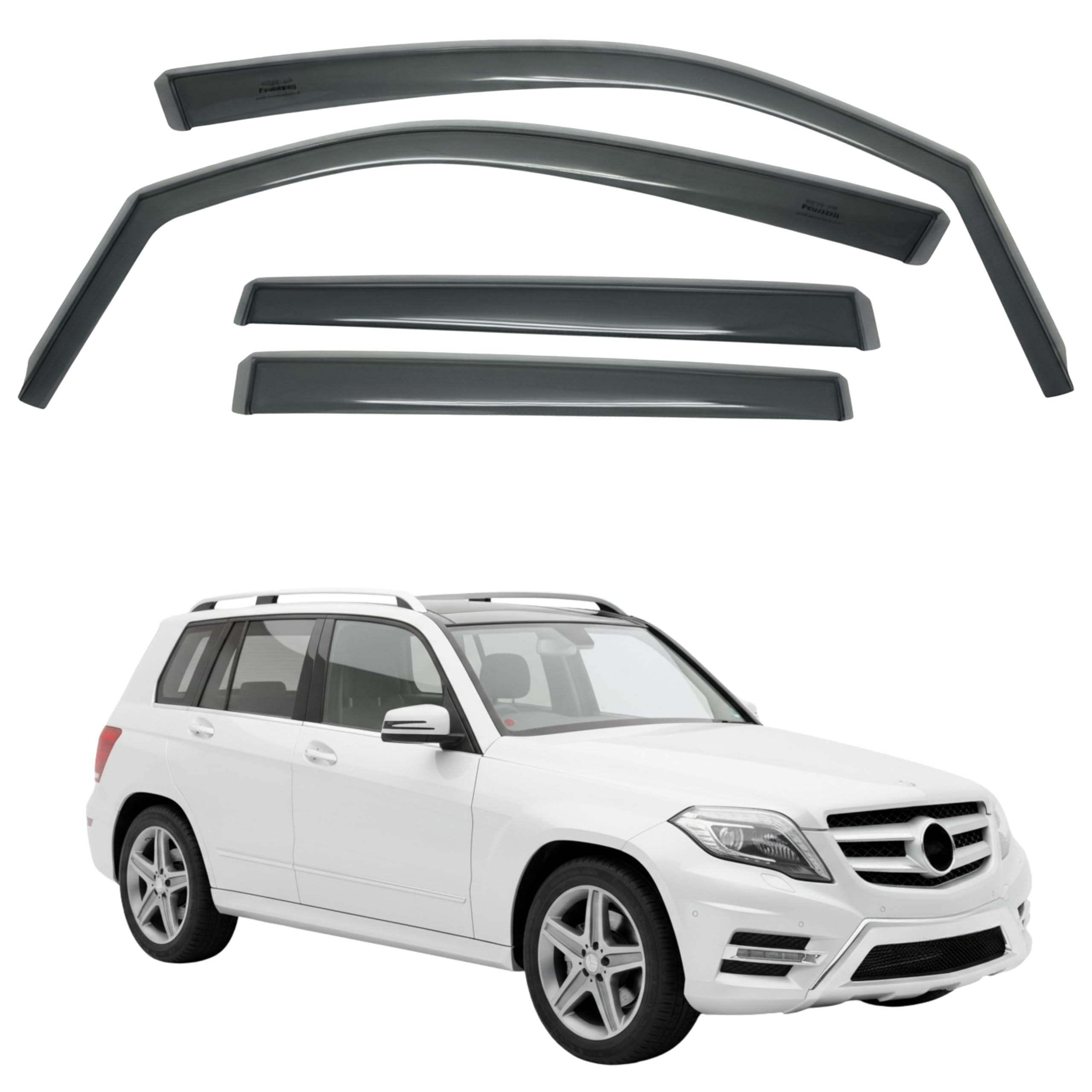 比德堡崁入式晴雨窗【國際標準款】M.BENZ賓士 GLK-Class/GLK200/ X204 2009-2014