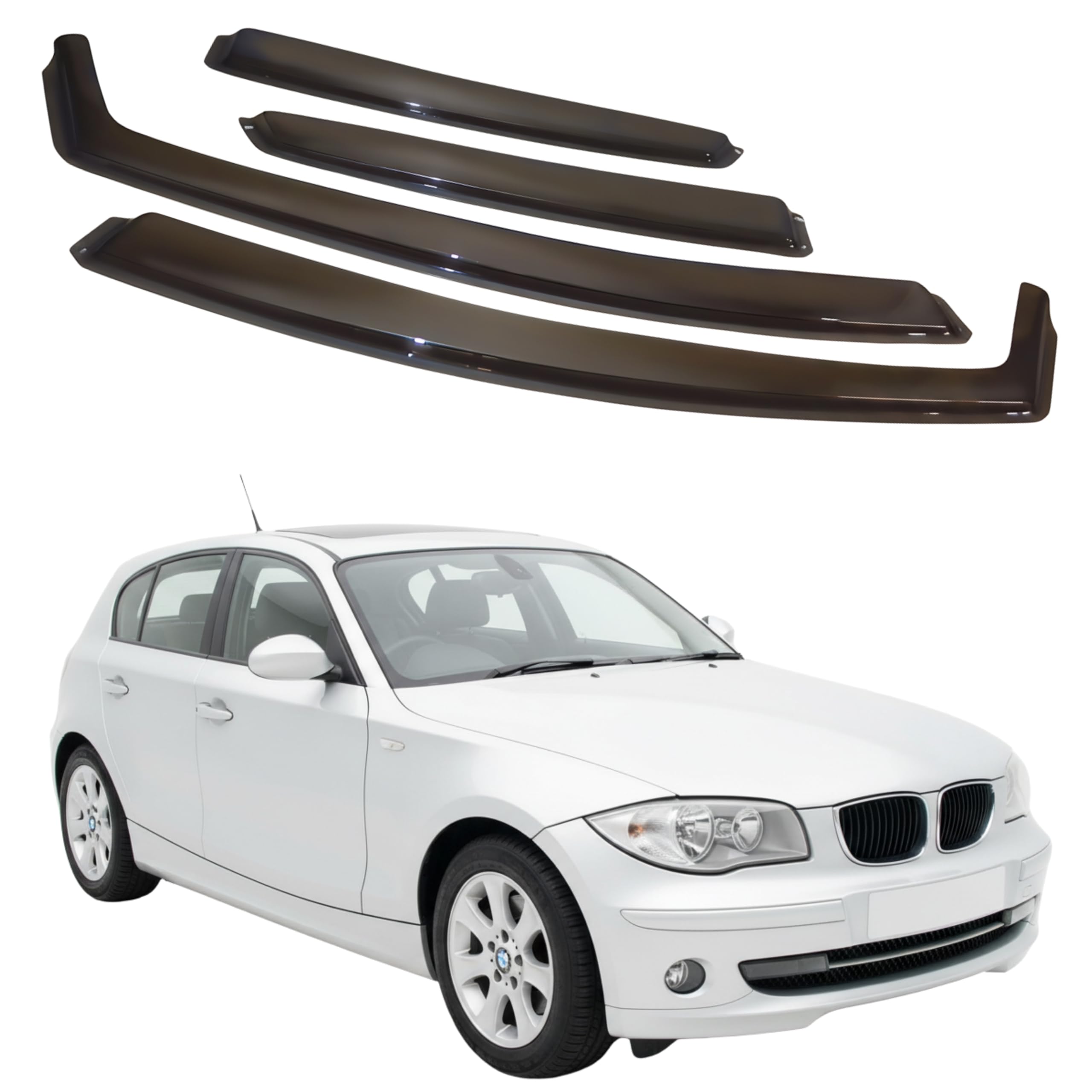 比德堡崁入式晴雨窗【國際標準款】BMW寶馬 1 Series E87 2006-2011