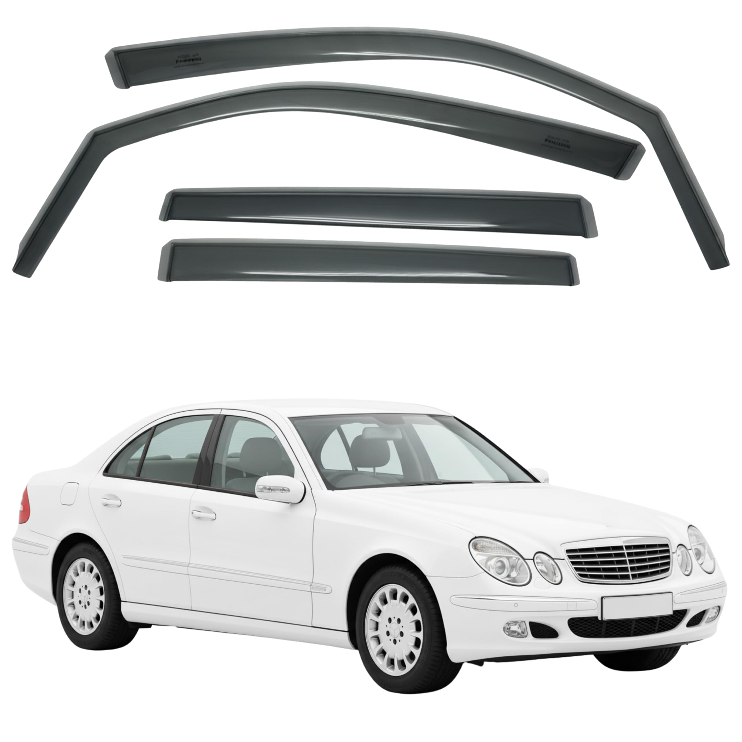 Fresh Air Peterburg In-Channel-Windabweiser [International] M.BENZ E-Class/E320/ W211 2002.5-2009.6