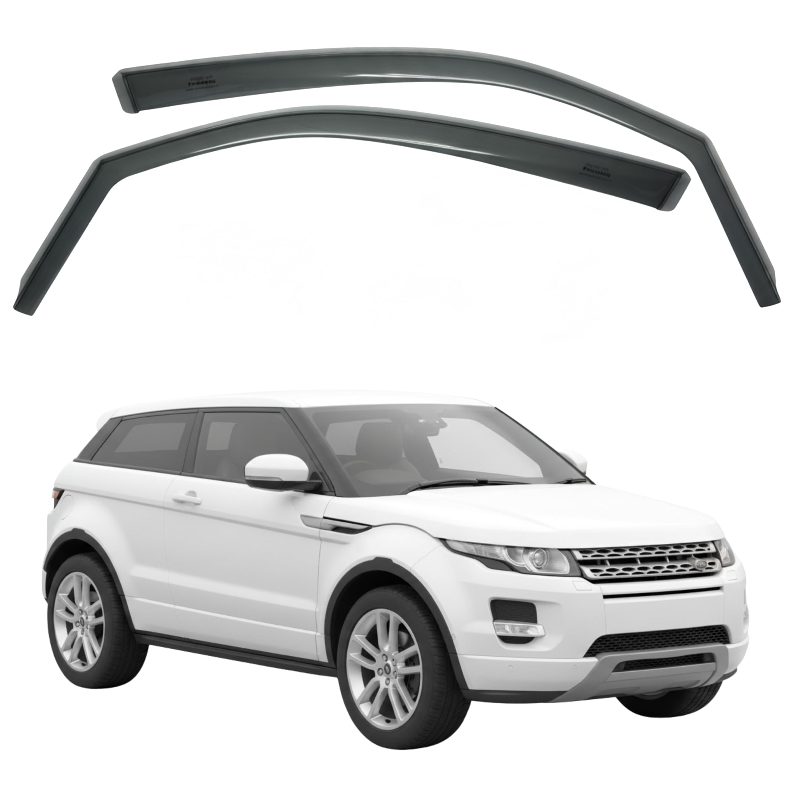 比德堡崁入式晴雨窗【短截款】LANDROVER路華 RANGE ROVER EVOQUE/3D 2013-