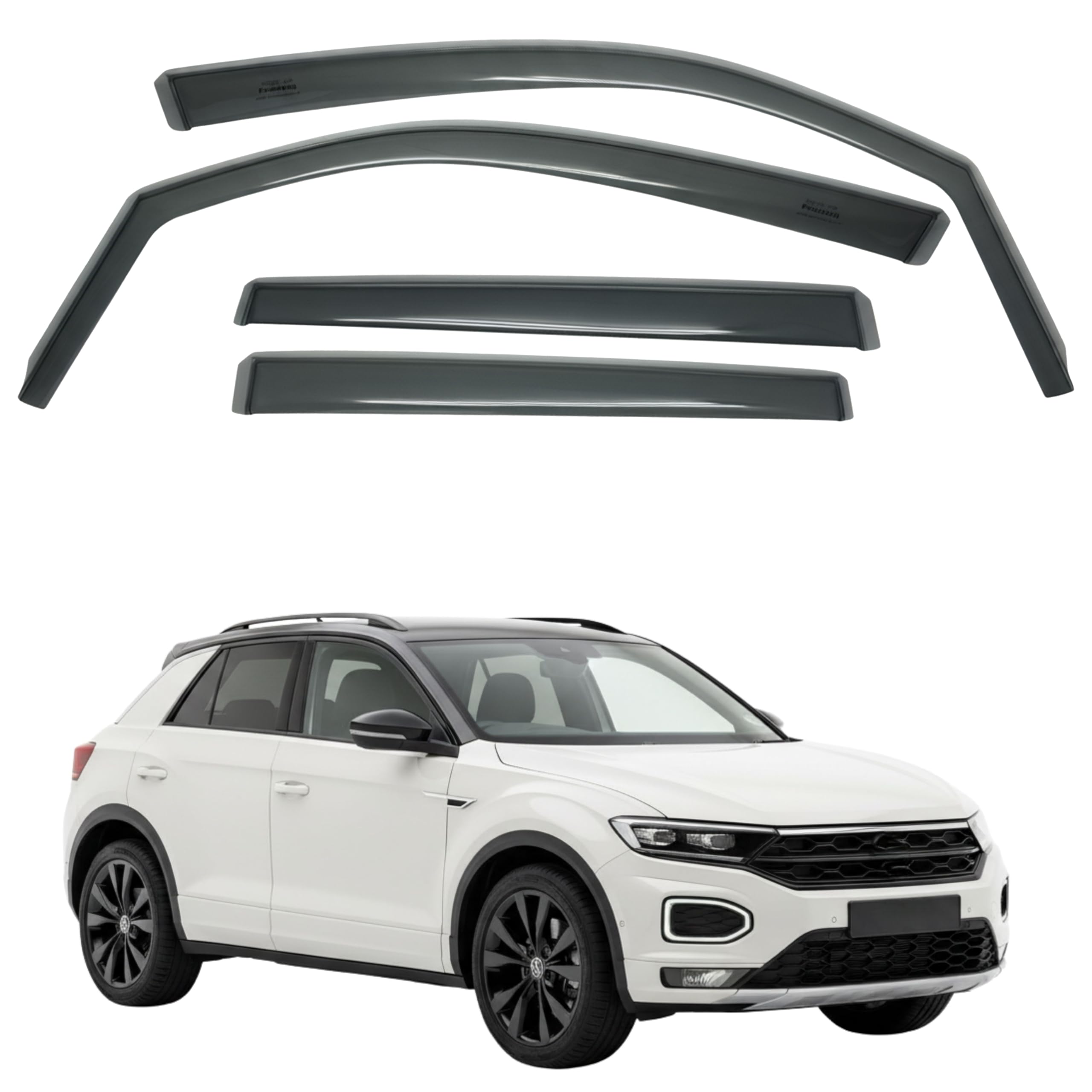 比德堡崁入式晴雨窗【國際標準款】VW福斯 T-ROC 2020.11-