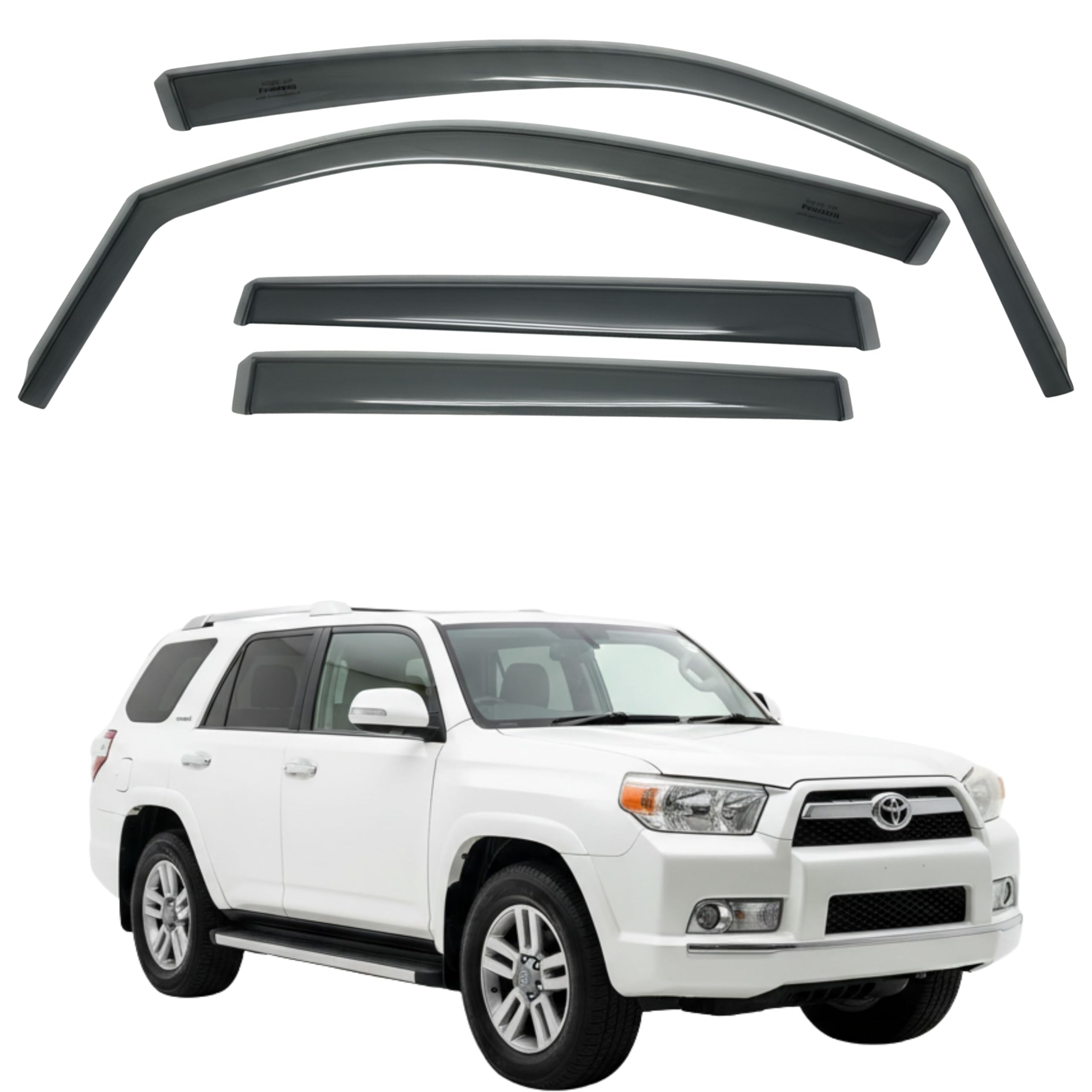 比德堡崁入式晴雨窗【國際標準款】TOYOTA豐田 4RUNNER 2011-