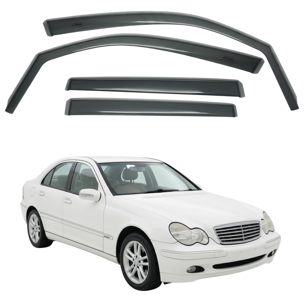 Fresh Air Peterburg In-Channel-Windabweiser [Kurzversion] M.BENZ C-Class/C200K/ W203 2000-2007.5