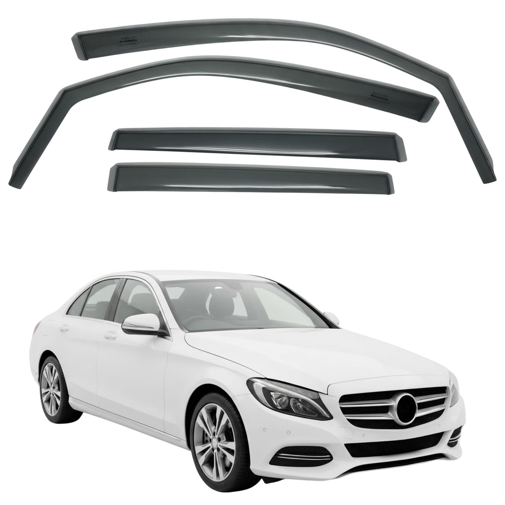 Fresh Air Peterburg In-Channel-Windabweiser [International] M.BENZ C-Class/C200/ W205 4D 2015-2021