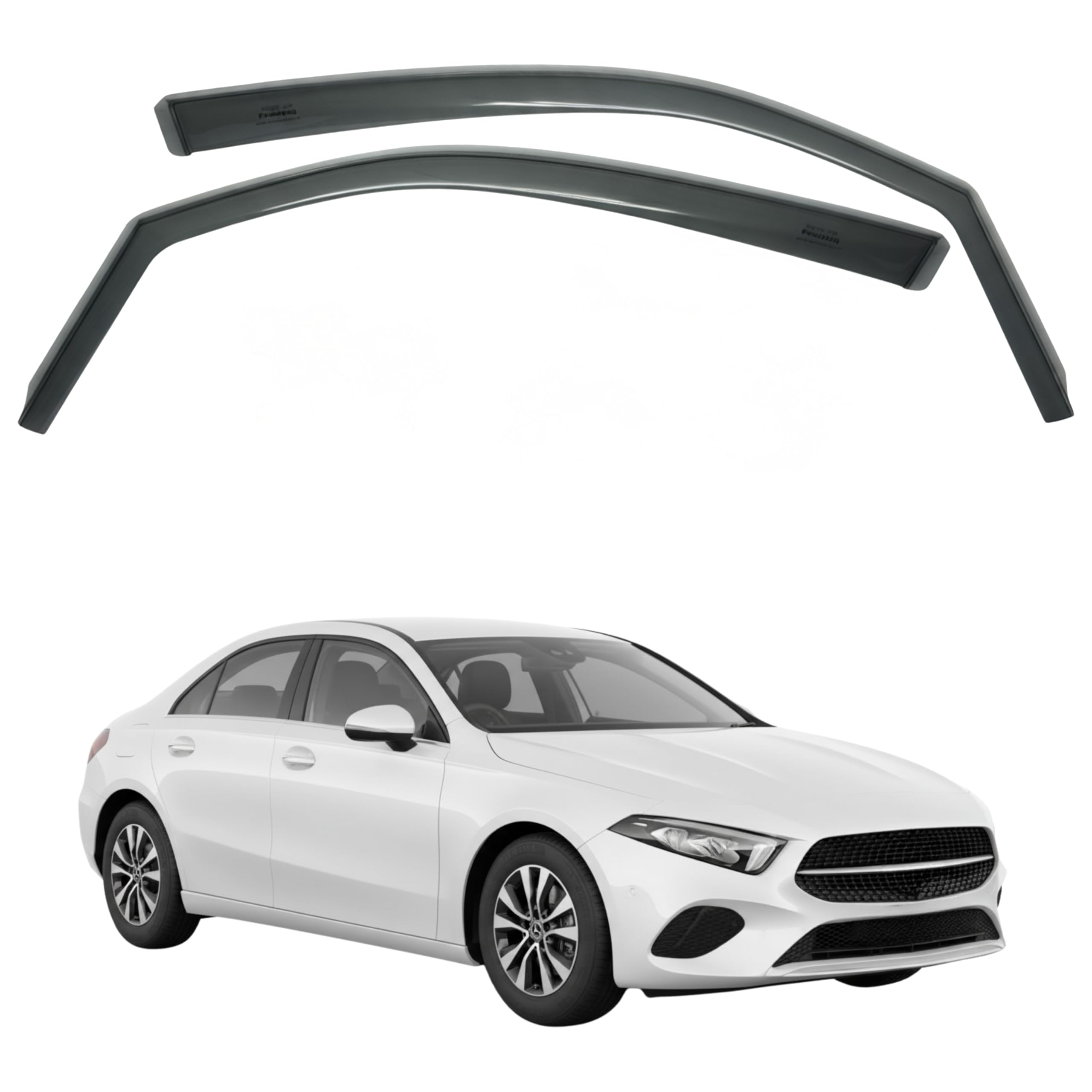 Fresh Air Peterburg In-Channel-Windabweiser [International] M.BENZ A-Class/A180d/ W177 5D 2018-