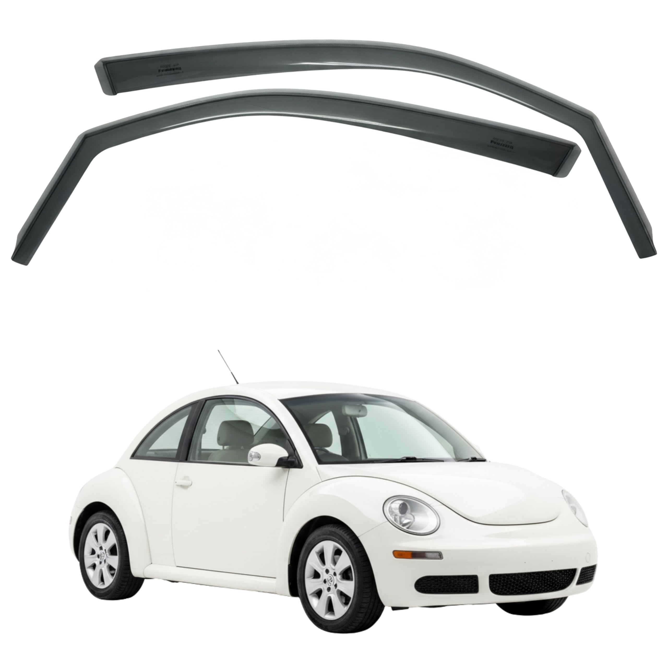 Fresh Air Peterburg In-Channel Window Visors [Short-Length] VW BEETLE 1999-2012