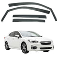 Fresh Air Peterburg Deflectores de ventana de canal [Internacional] SUBARU IMPREZA 4D，LW Series 2017-