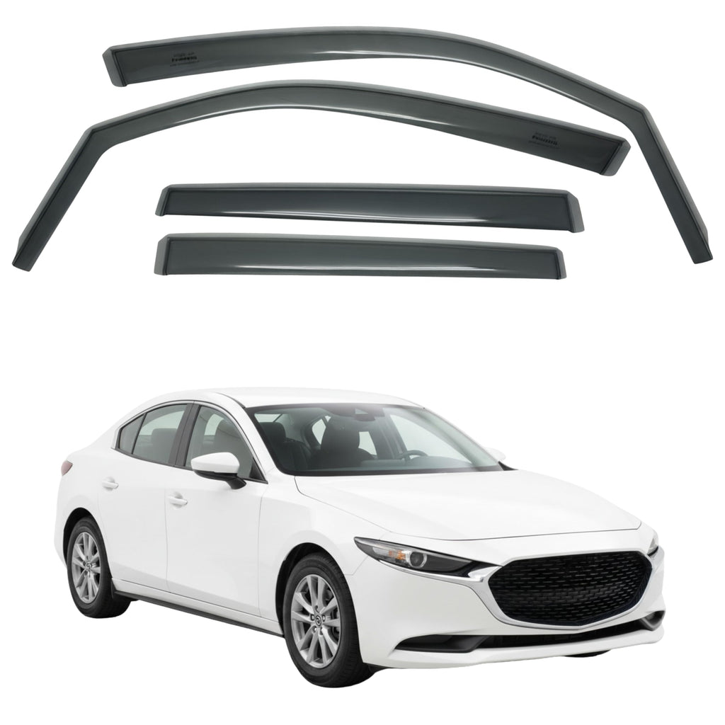 Fresh Air Peterburg Deflectores de ventana de canal [Internacional] MAZDA Mazda 3 4D Gen 4 2019-