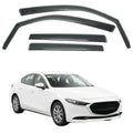 Fresh Air Peterburg Deflectores de ventana de canal [Versión corta] MAZDA Mazda 3 4D Gen 4 2019-