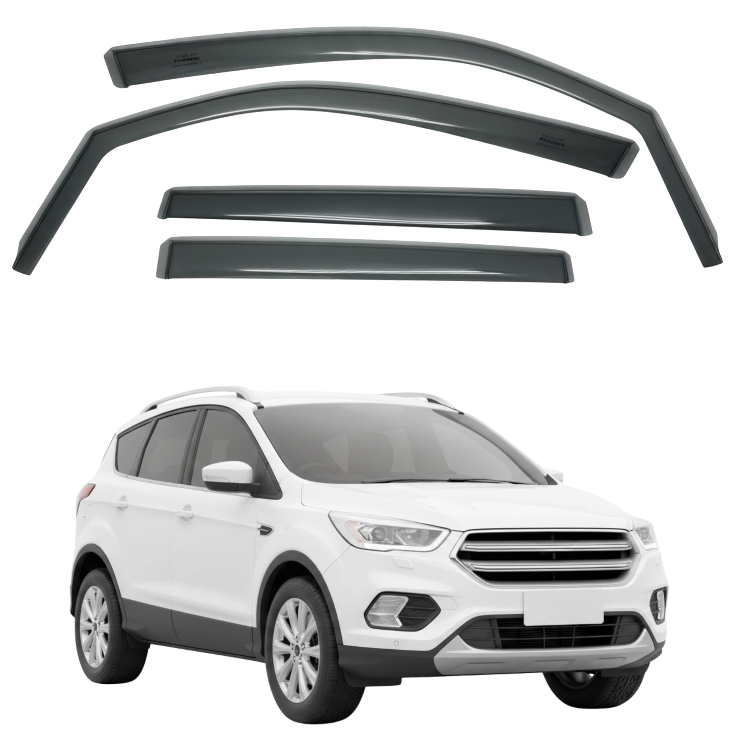 比德堡崁入式晴雨窗【國際標準款】FORD福特 KUGA 2013-2019