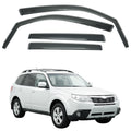 Fresh Air Peterburg Deflectores de ventana de canal [Versión corta] SUBARU FORESTER Gen 3 2008-2012