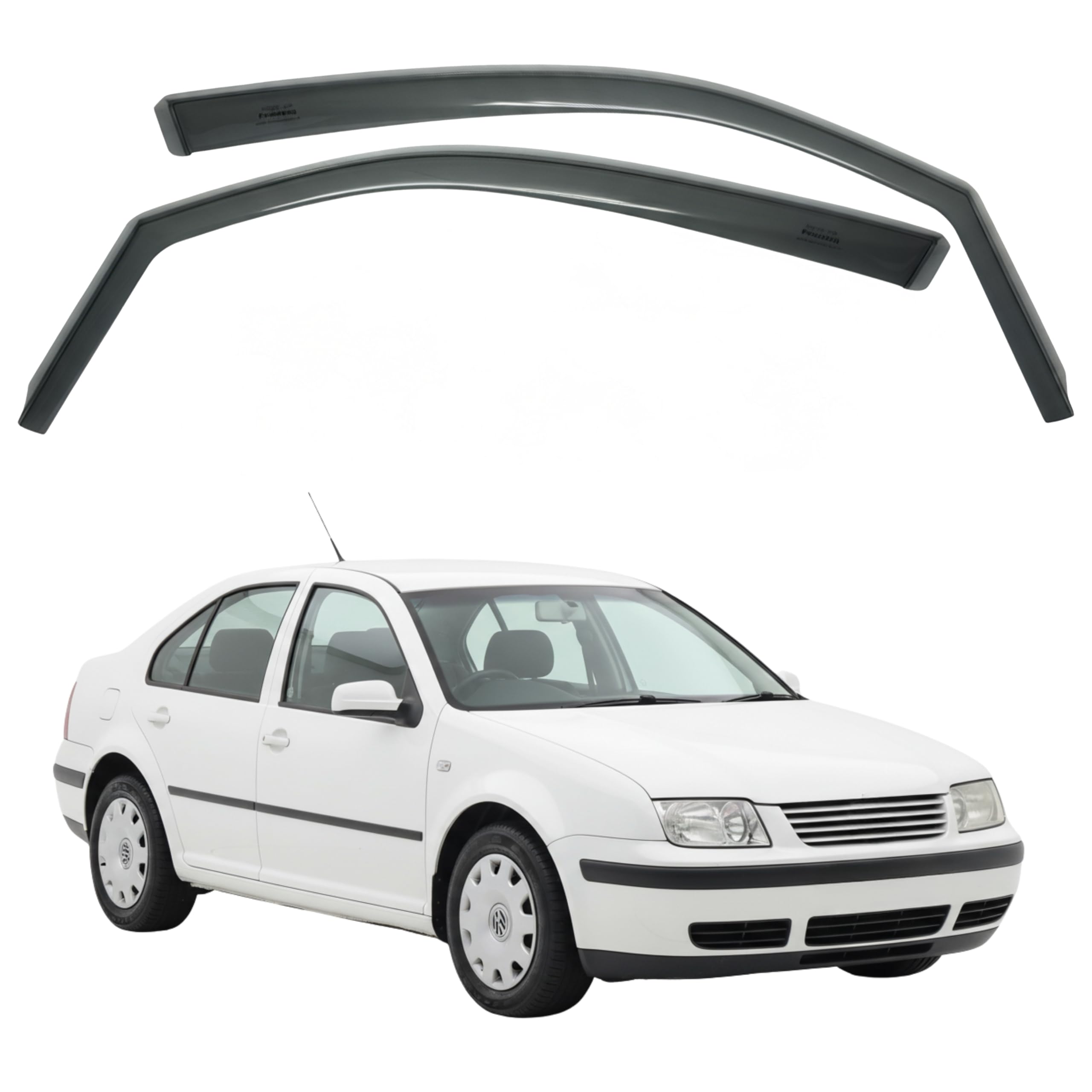 Fresh Air Peterburg In-Channel Window Visors [Short-Length] VW BORA 1998-2004