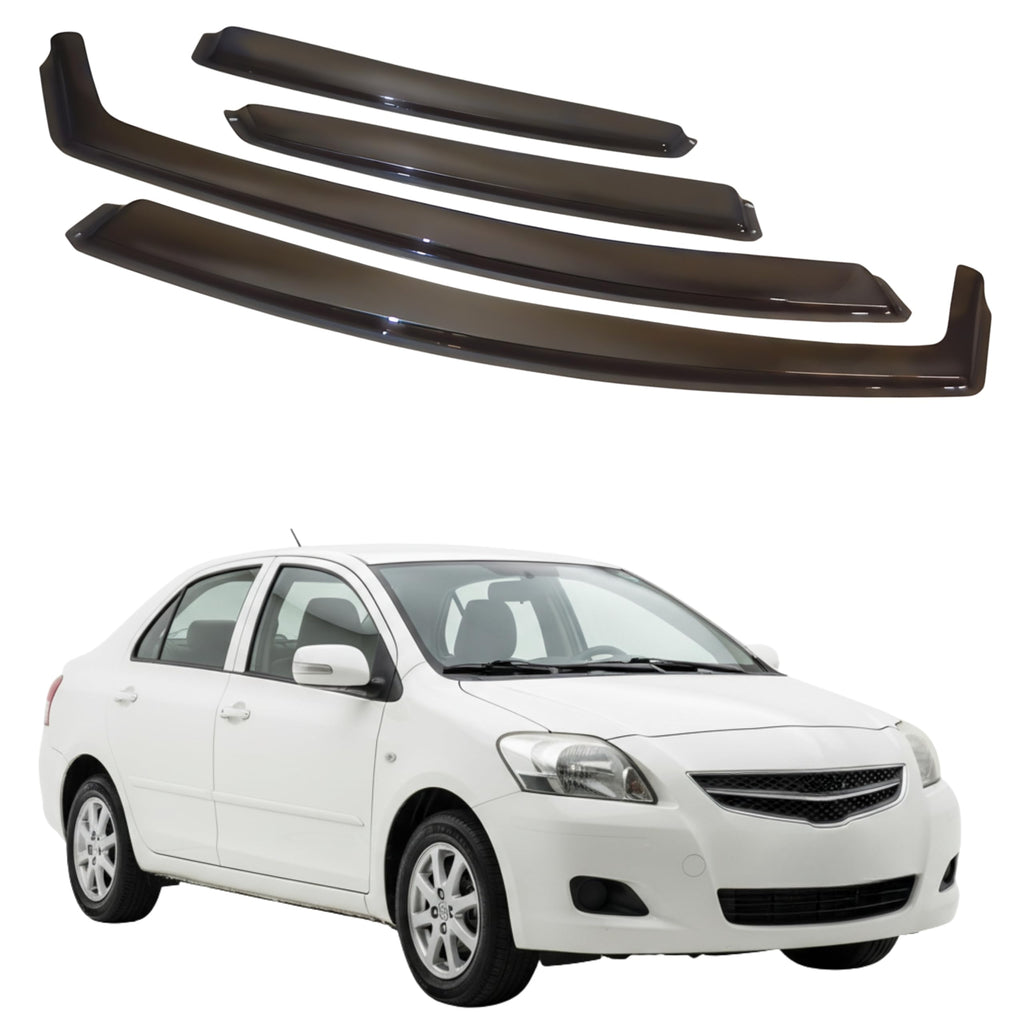比德堡崁入式晴雨窗【短截款】TOYOTA豐田 VIOS 二代 2003-2013