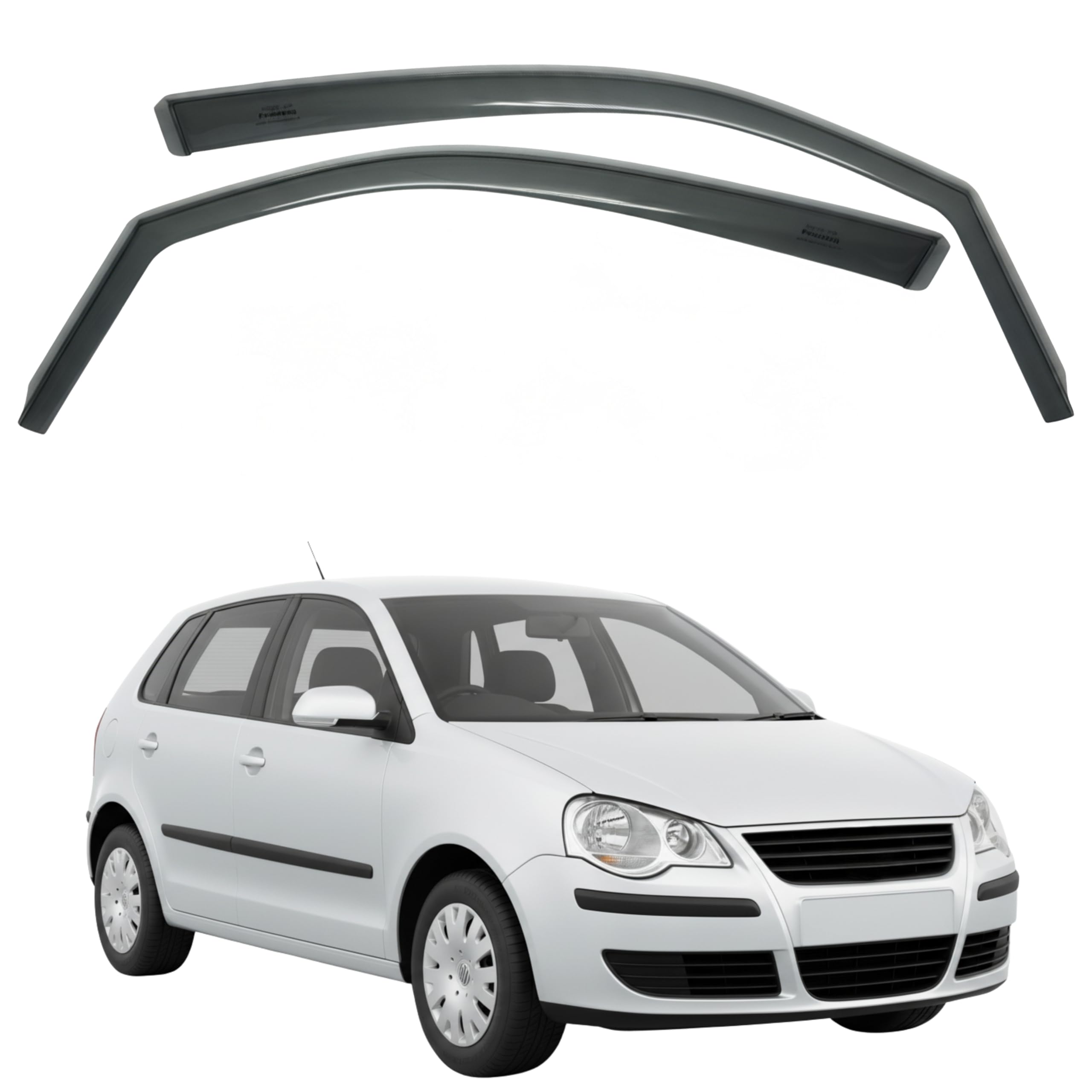 比德堡崁入式晴雨窗【短截款】VW福斯 POLO /5D MK4 2002-2009
