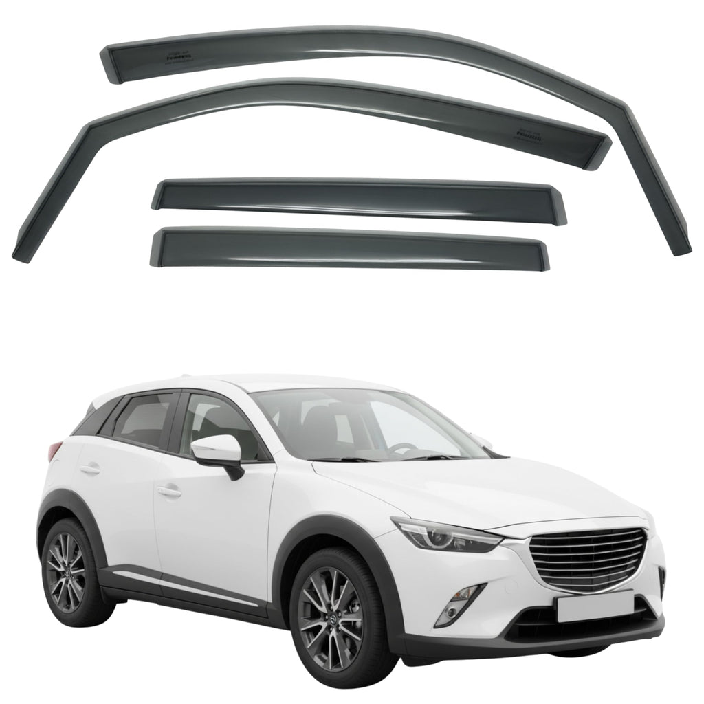 比德堡崁入式晴雨窗【國際標準款】MAZDA馬自達 CX-3 2016-