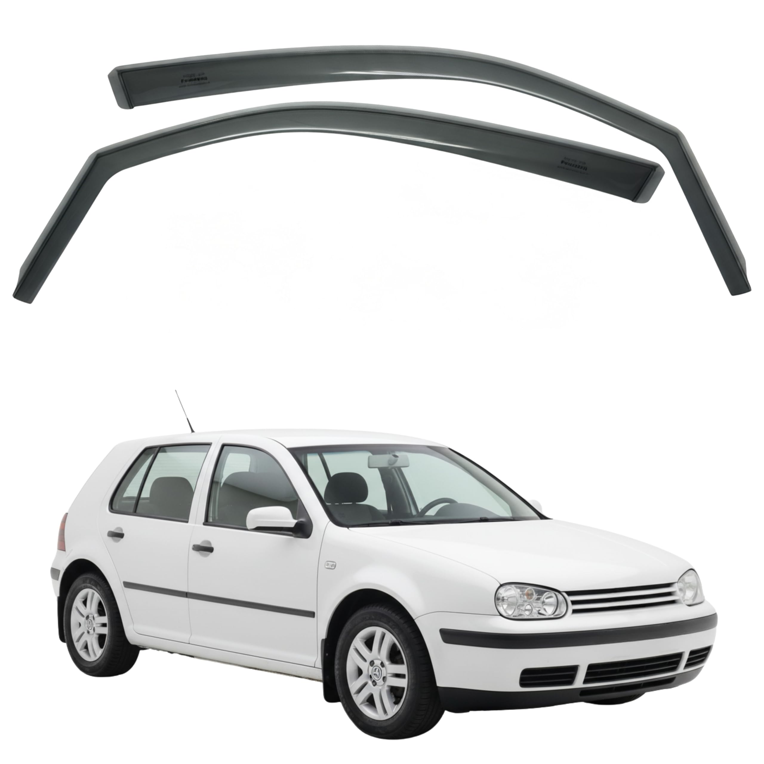 Fresh Air Peterburg In-Channel Window Visors [Short-Length] VW GOLF 4 /5D 1998-2004