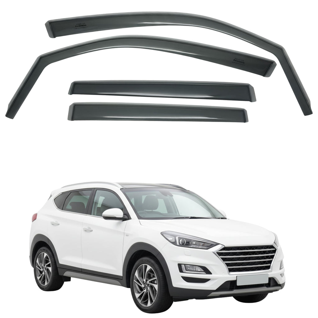 比德堡崁入式晴雨窗【短截款】HYUNDAI現代 Tucson，LW系列 2016.7-2021