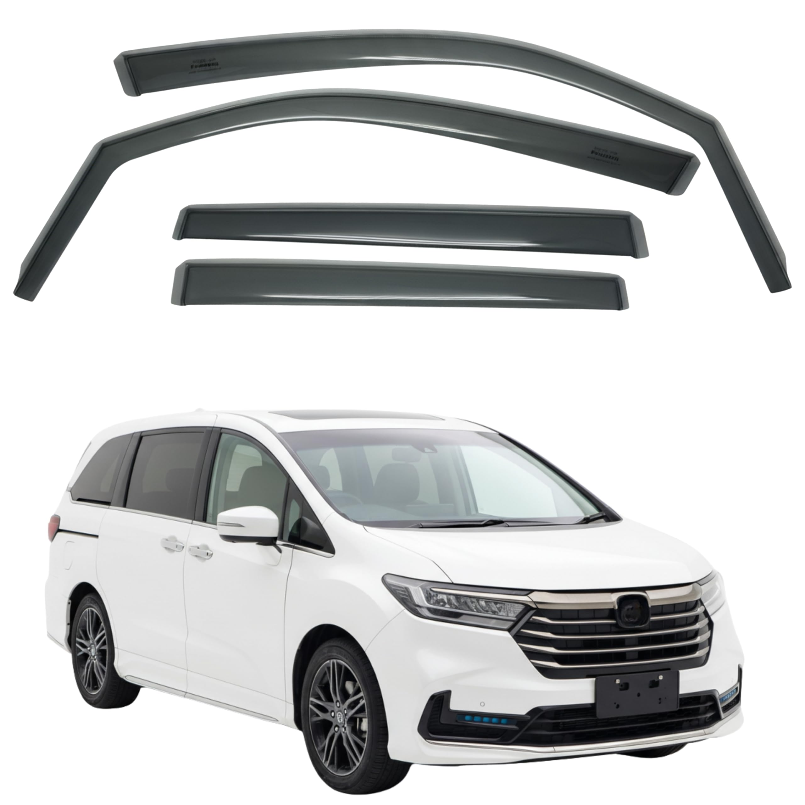 比德堡崁入式晴雨窗【短截款】HONDA本田 ODYSSEY 2015-2021