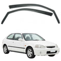 Fresh Air Peterburg In-Channel-Windabweiser [Kurzversion] HONDA CIVIC K8/3D 1996-2001