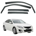 Fresh Air Peterburg Deflectores de ventana de canal [Internacional] MAZDA Mazda 6 4D Gen 2 2008-2013
