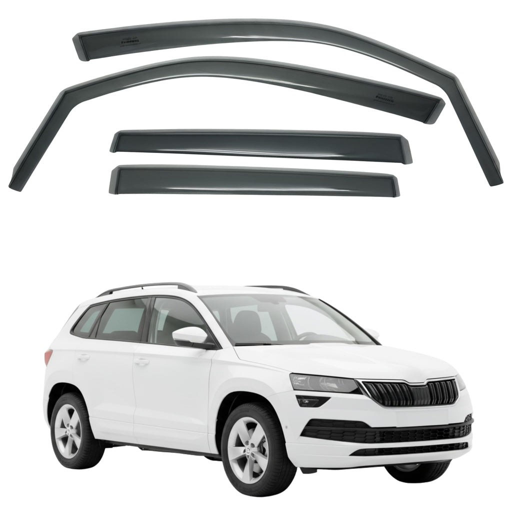Fresh Air Peterburg Deflectores de ventana de canal [Versión corta] SKODA KAROQ 2018-