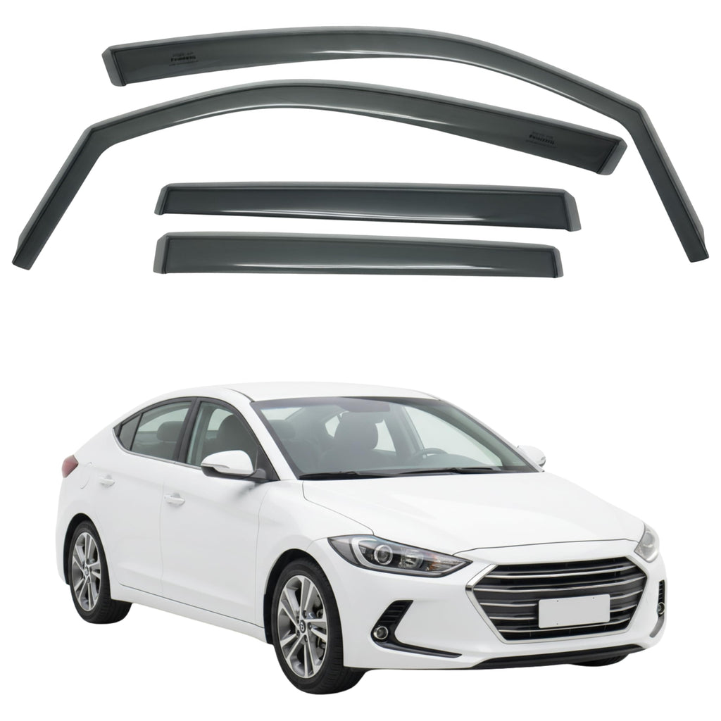 比德堡崁入式晴雨窗【短截款】HYUNDAI現代 ELANTRA 6代 2017.3-2020
