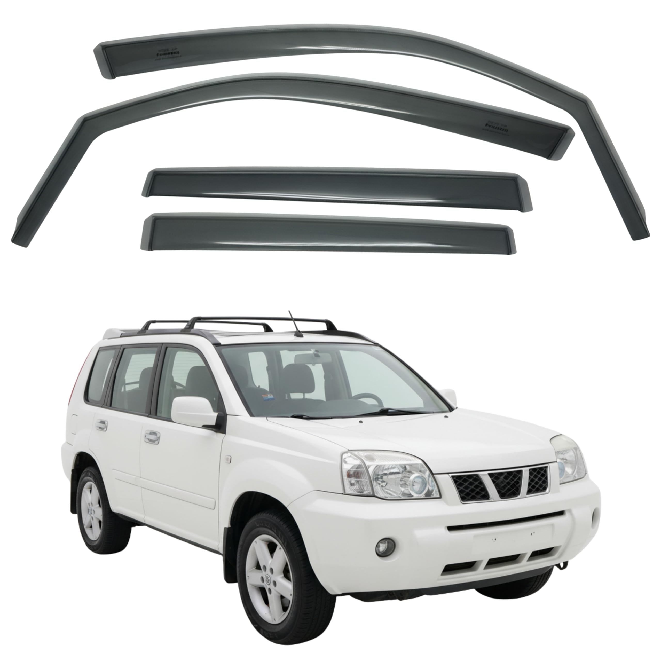 比德堡崁入式晴雨窗【國際標準款】NISSAN日產 X-TRAIL 2003-2014
