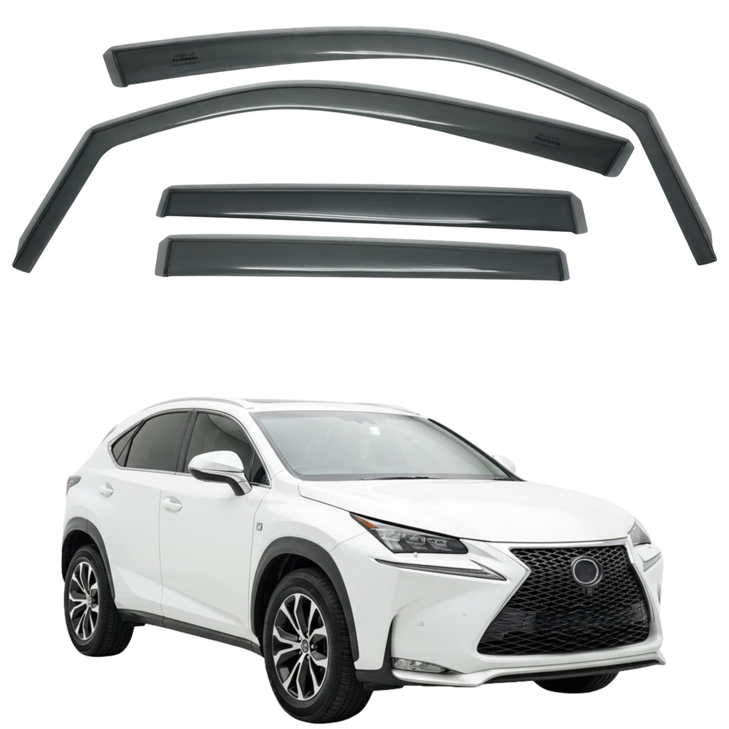 Fresh Air Peterburg Deflectores de ventana de canal [Versión corta] LEXUS NX200/ NX300h/NX SportGen 1 2015-2021
