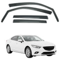 Fresh Air Peterburg In-Channel raamwindgeleiders [Korte versie] MAZDA Mazda 6 5D Wagon Gen 3 2017-