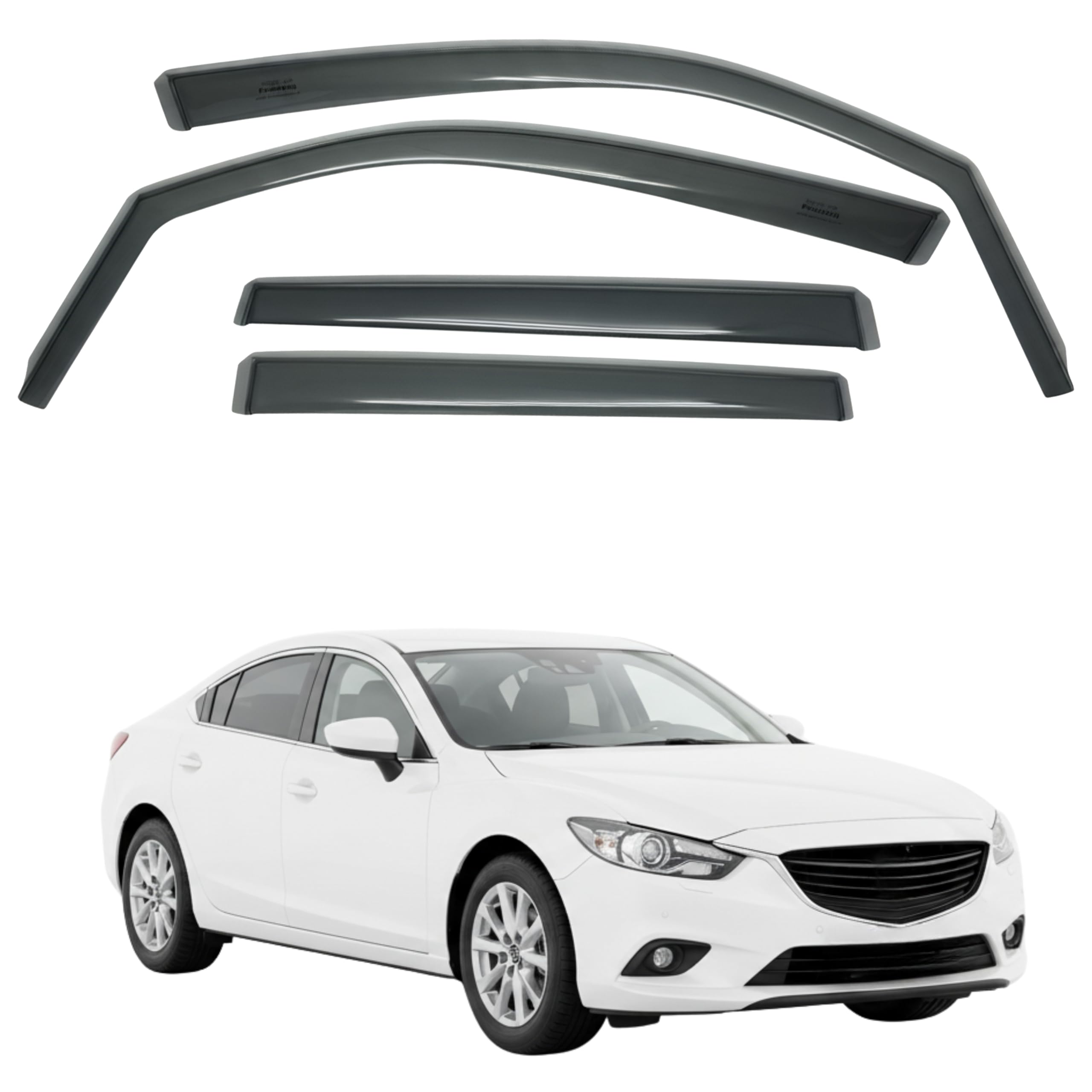 比德堡崁入式晴雨窗【國際標準款】MAZDA馬自達 Mazda 6 5D Wagon 三代 2017-