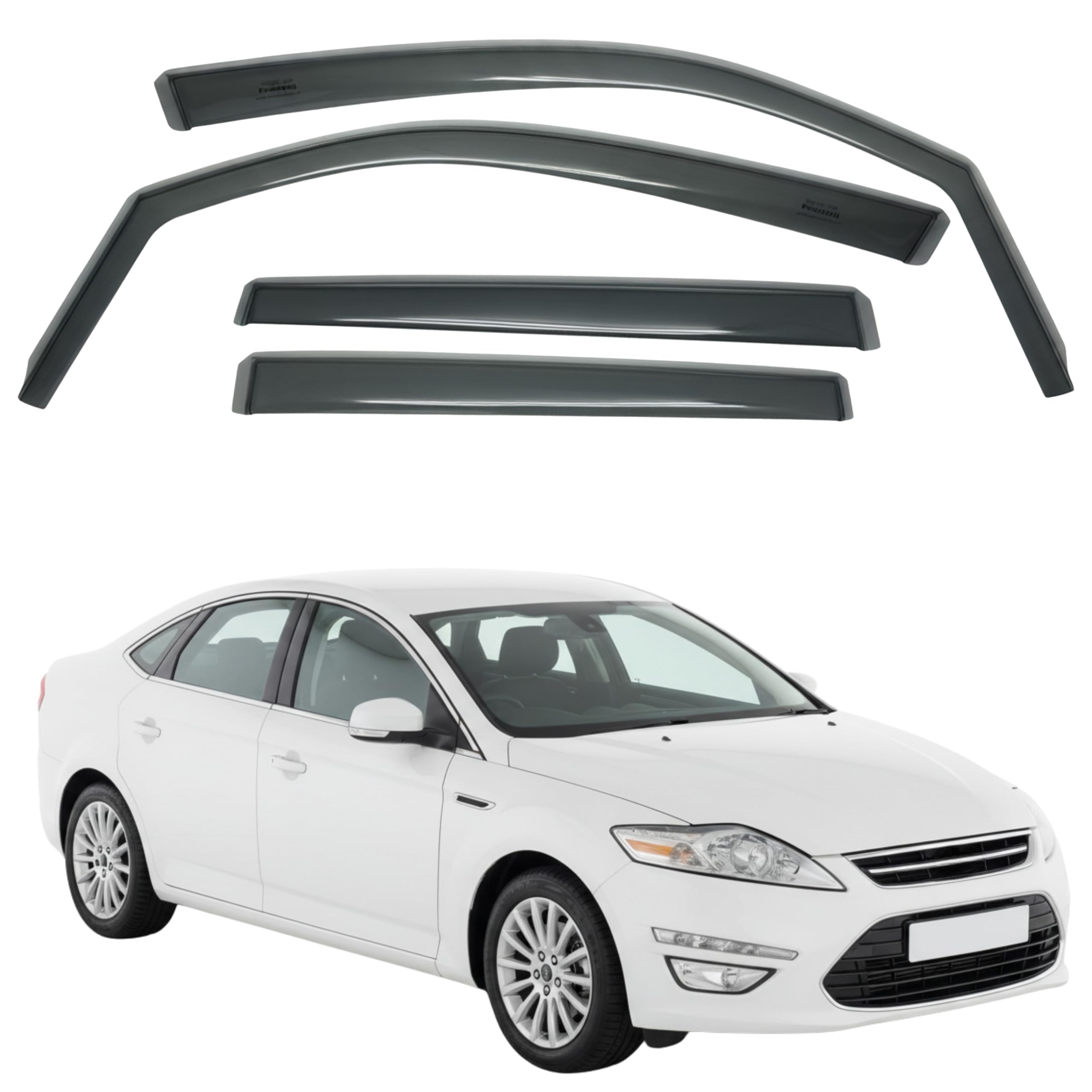 比德堡崁入式晴雨窗【短截款】FORD福特 MONDEO MK4 2008-2015