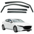 Fresh Air Peterburg Deflectores de ventana de canal [Versión corta] MAZDA Mazda 3 5D Gen 4 2019-