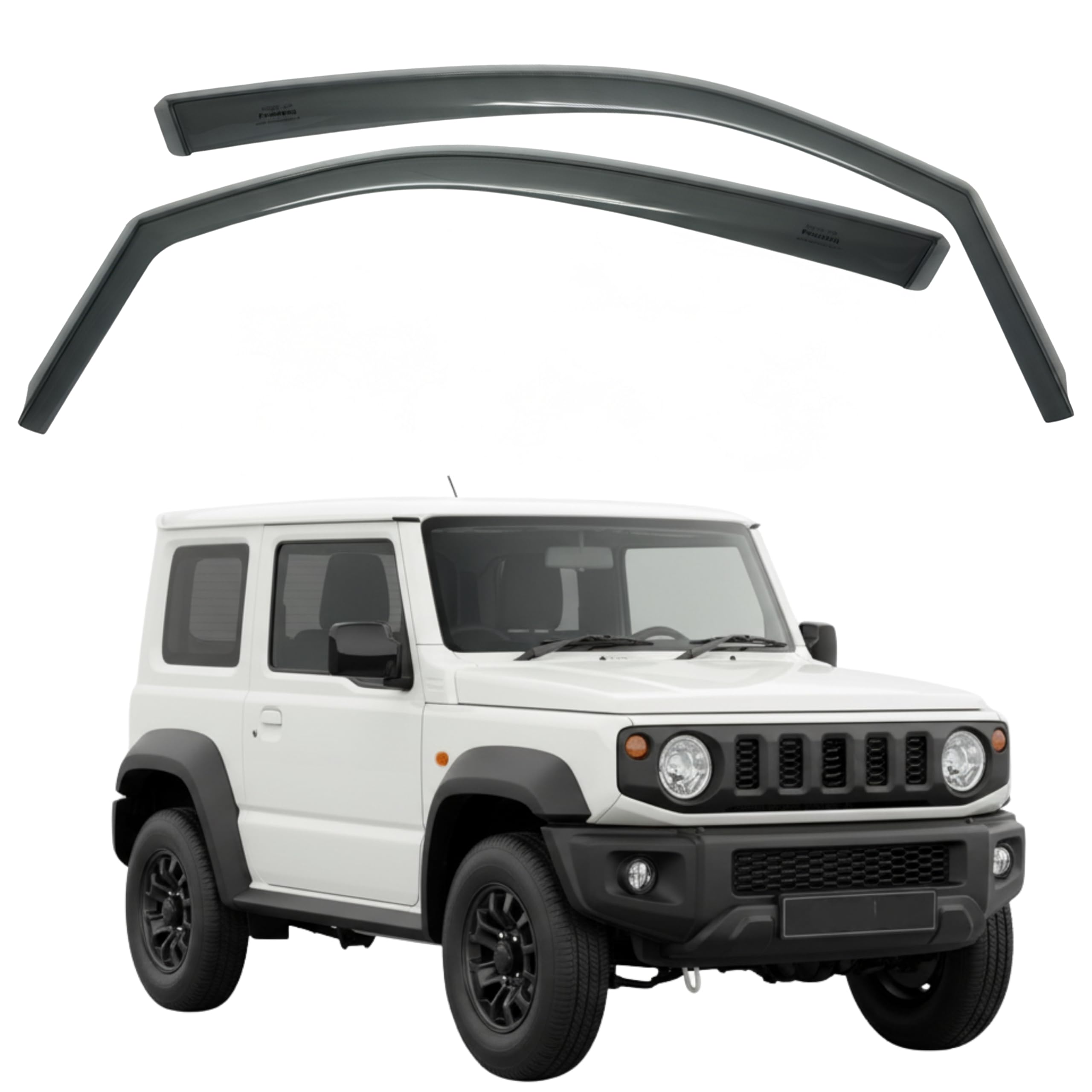 比德堡崁入式晴雨窗【國際標準款】SUZUKI鈴木 JIMNY 四代 JB74W / 3D 2019-