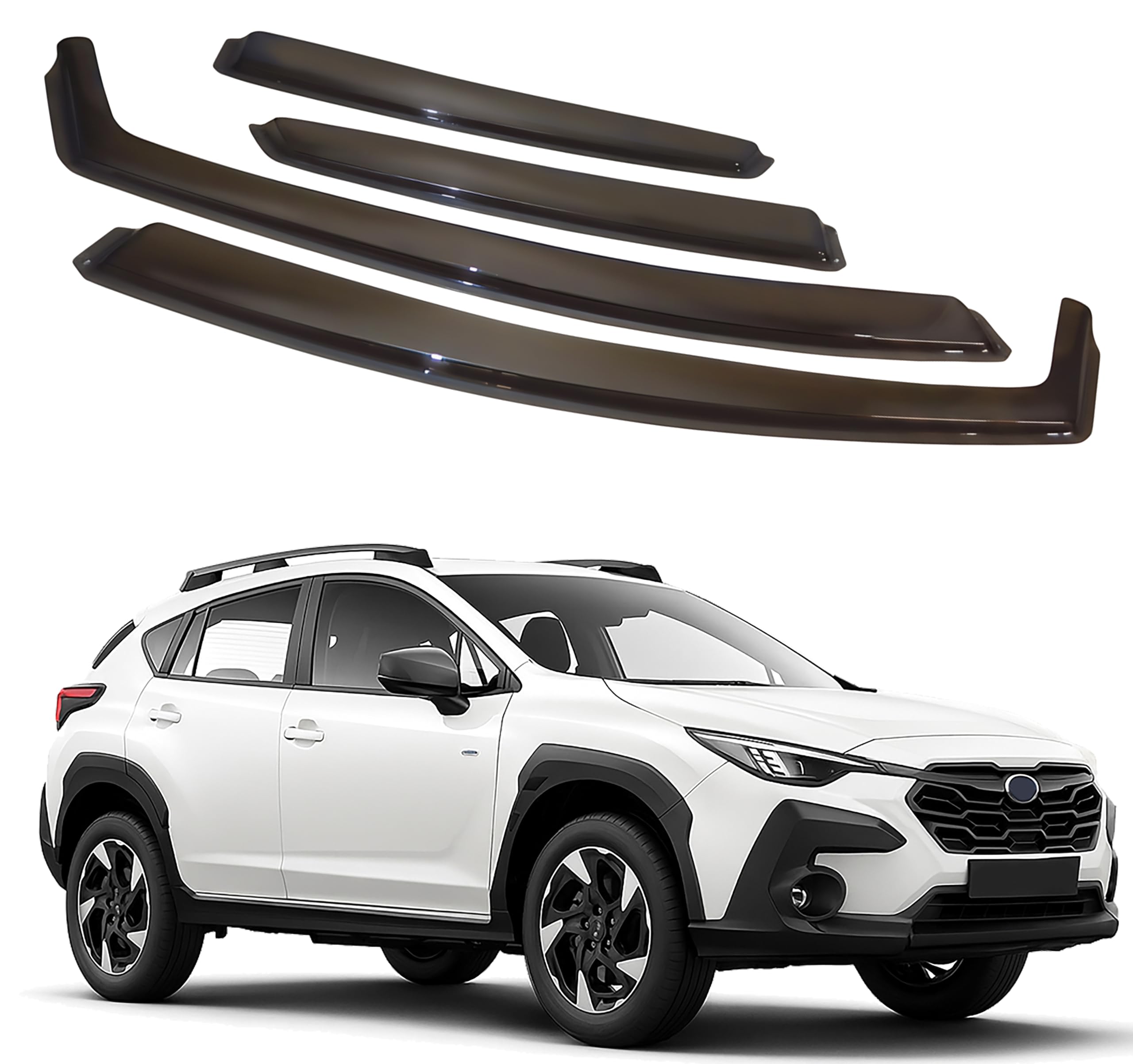比德堡崁入式晴雨窗【國際標準款】SUBARU速霸陸 CROSSTREK / XV5代 2023-