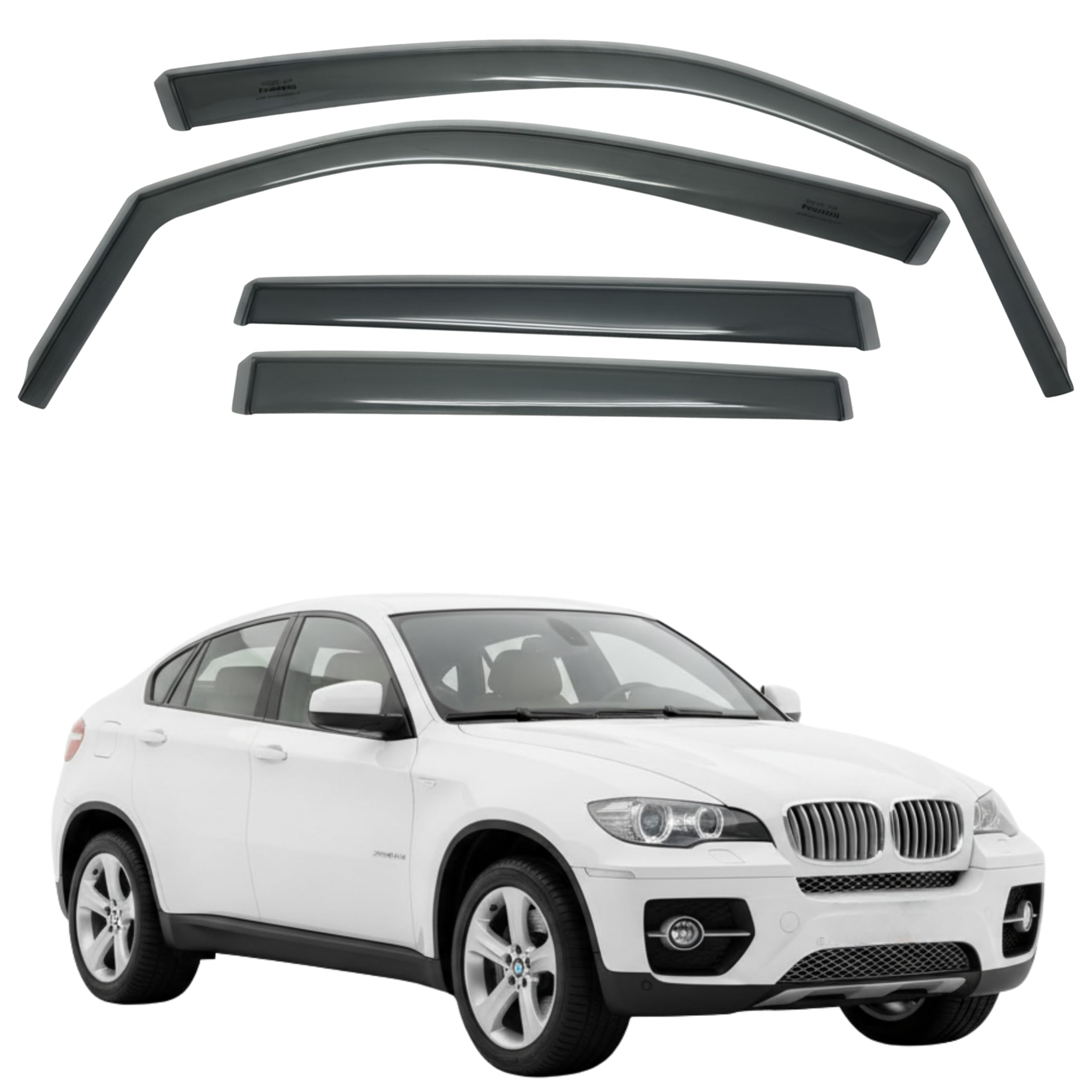 比德堡崁入式晴雨窗【國際標準款】BMW寶馬 X6 E71 2008-2014