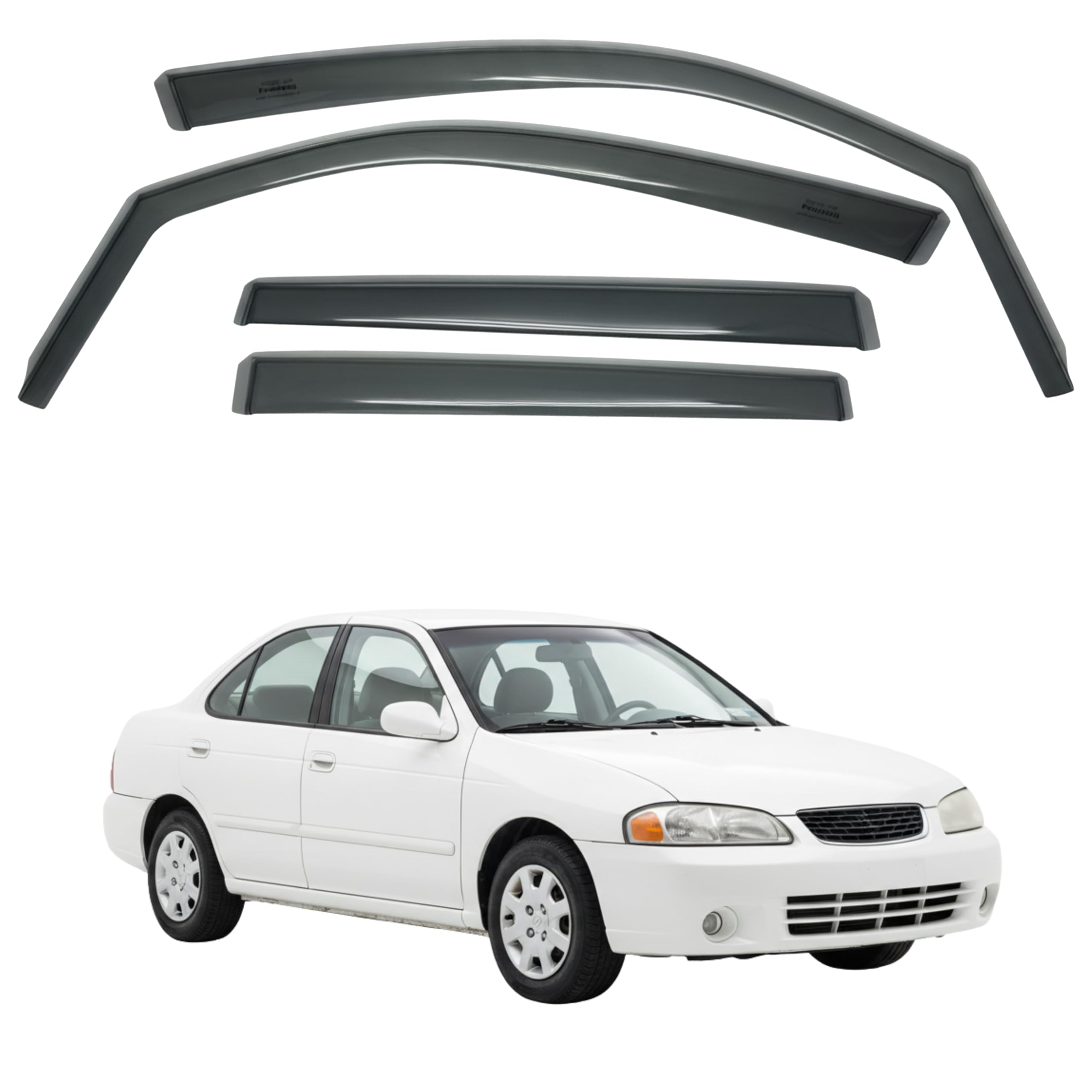 比德堡崁入式晴雨窗【國際標準款】NISSAN日產 SENTRA GS / LS / M1/ E80 2000-2006