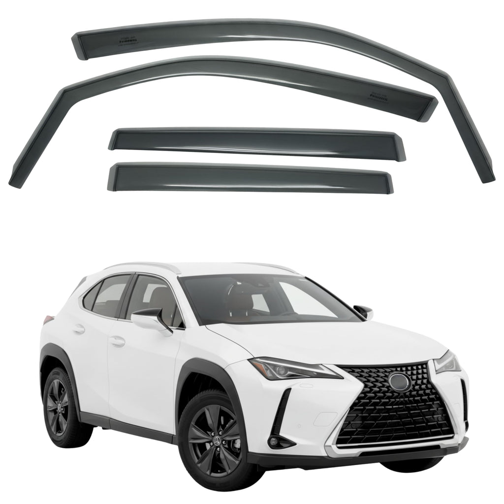Fresh Air Peterburg Deflectores de ventana de canal [Versión corta] LEXUS UX 250h 2023-