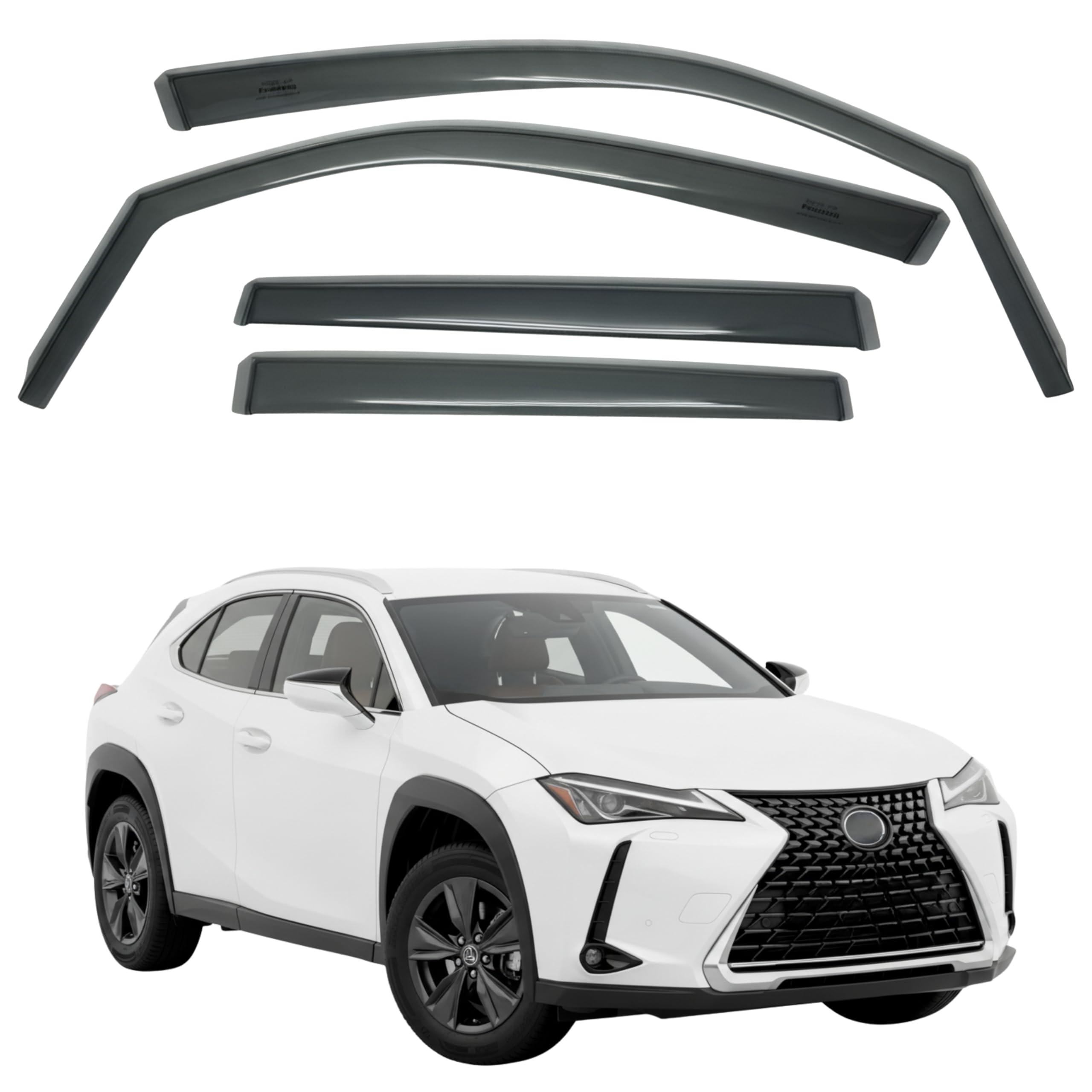 比德堡崁入式晴雨窗【短截款】LEXUS凌志 UX 2018.11-2023
