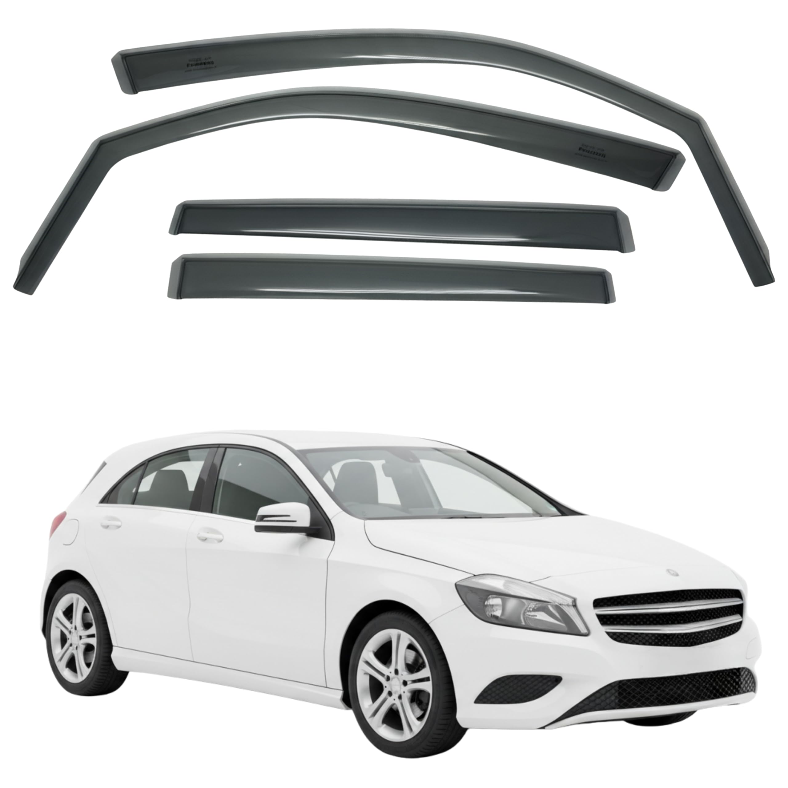 Fresh Air Peterburg In-Channel-Windabweiser [International] M.BENZ A-Class/A250/ W176 2012-2018