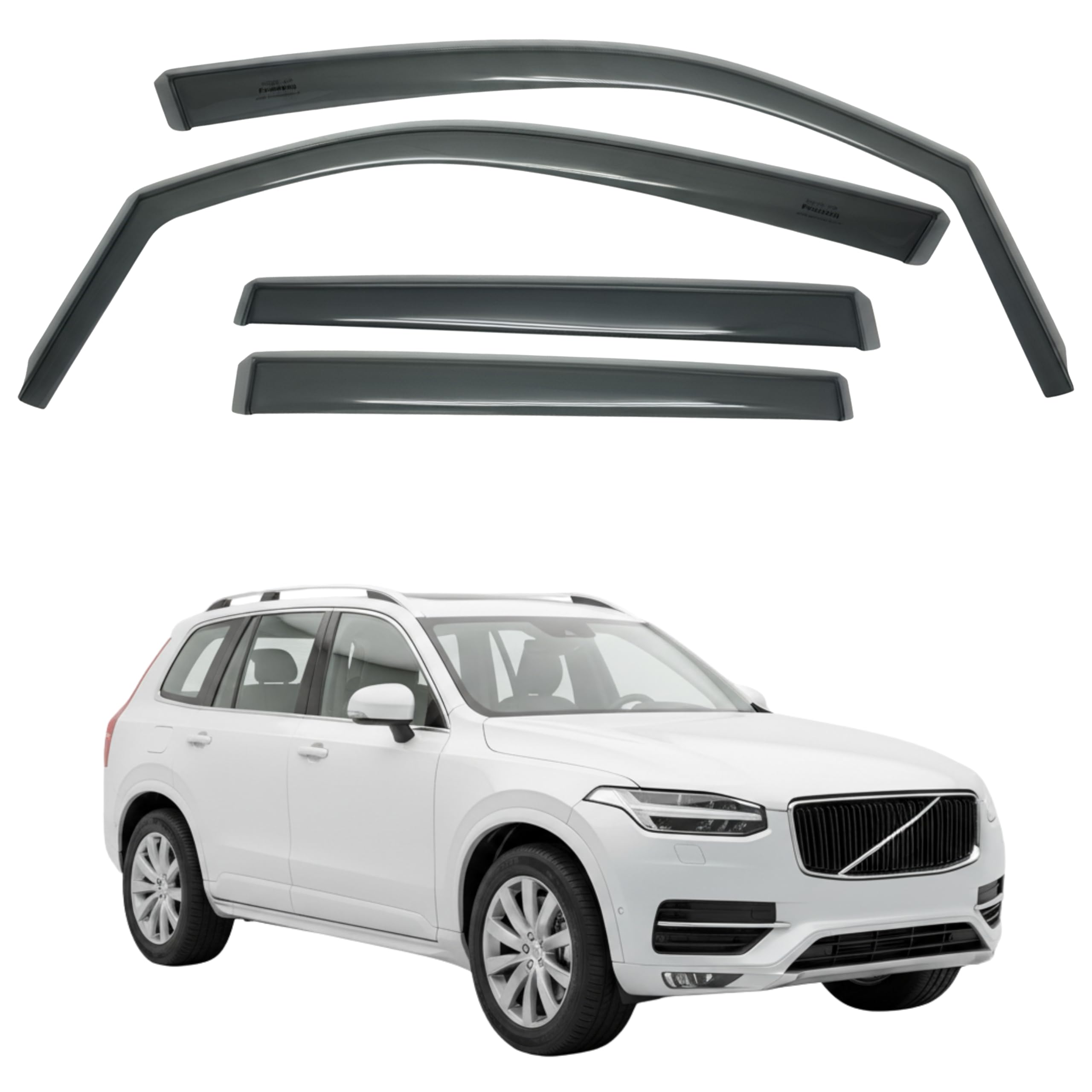 比德堡崁入式晴雨窗【國際標準款】VOLVO富豪 XC90 二代 2015-