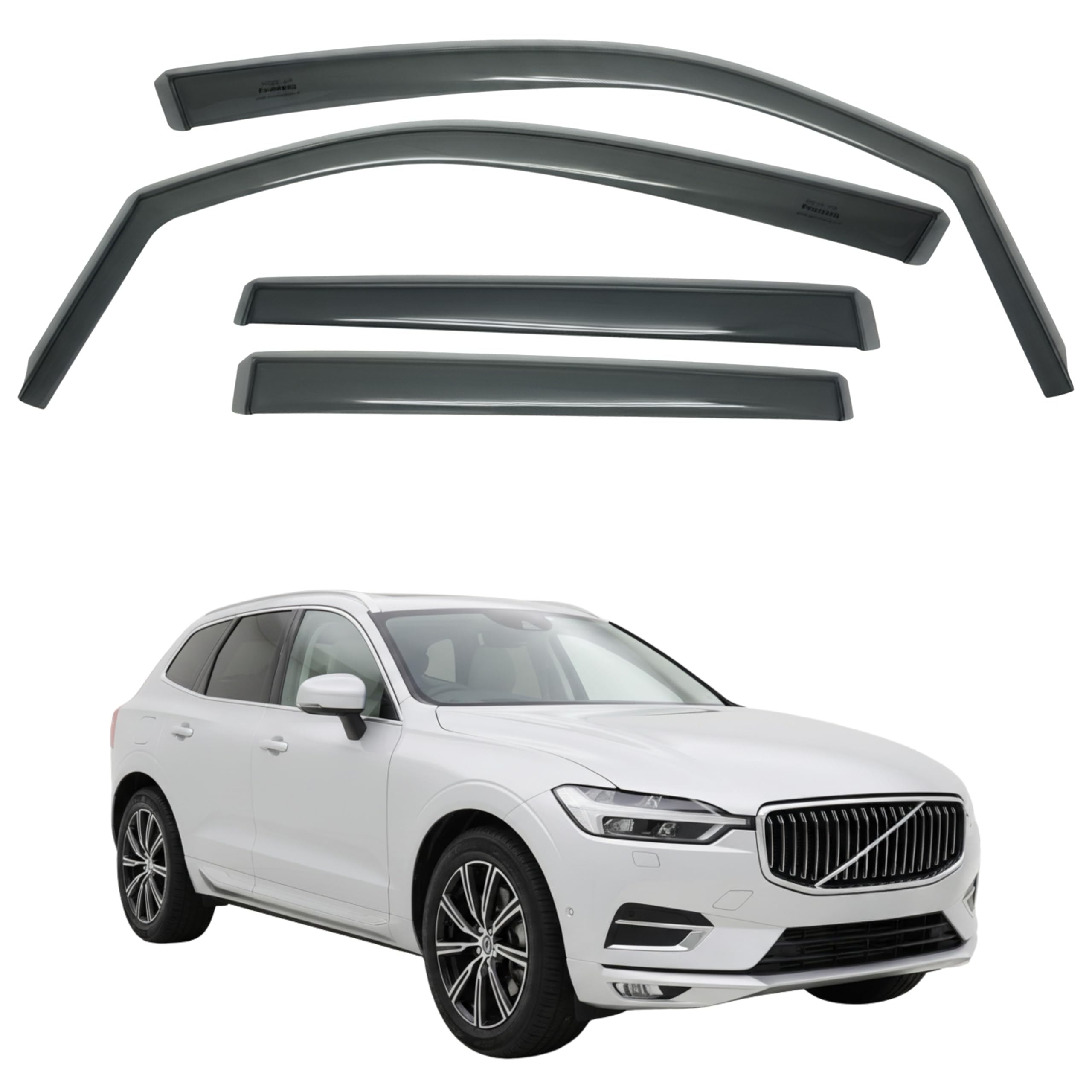 比德堡崁入式晴雨窗【短截款】VOLVO富豪 XC60 二代 2018-