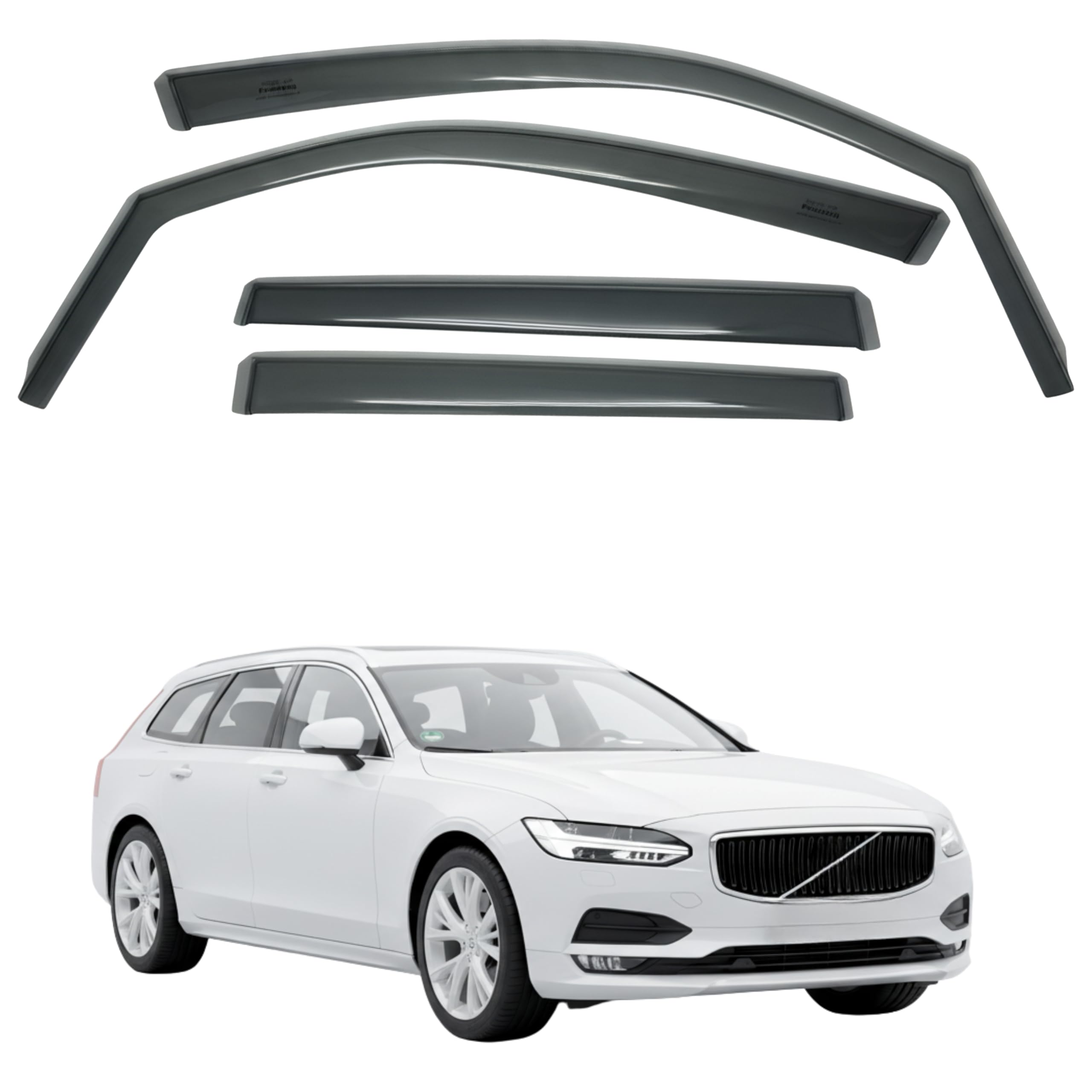 比德堡崁入式晴雨窗【國際標準款】VOLVO富豪 V90 2018-